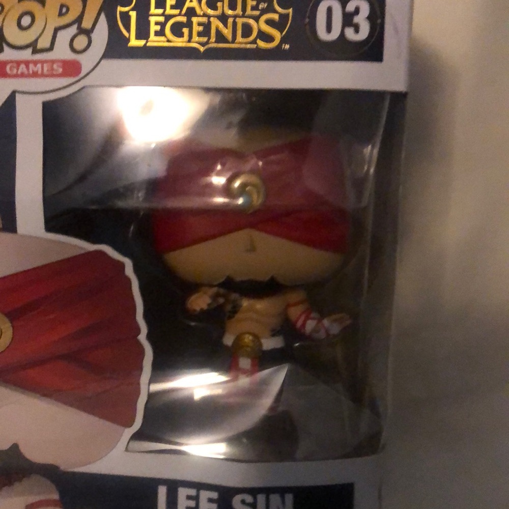 Pop! Games League of Legends 03 Lee Sin FUNKO Pop Vinyl Figure - Picture 2 of 11
